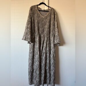 Olive Green Dress Plus Size